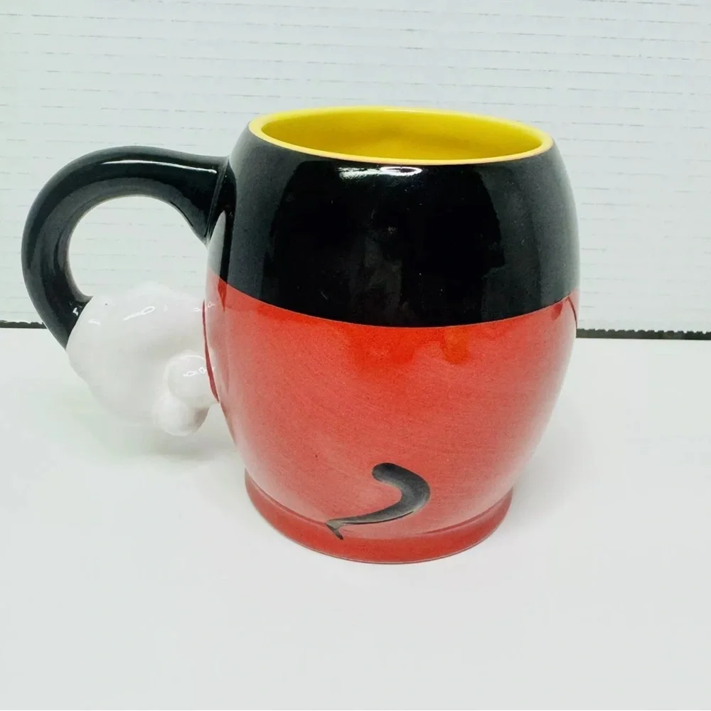 Disneyland Paris Exclusive Mickey Mouse Trousers 3D Handled Ceramic Mug